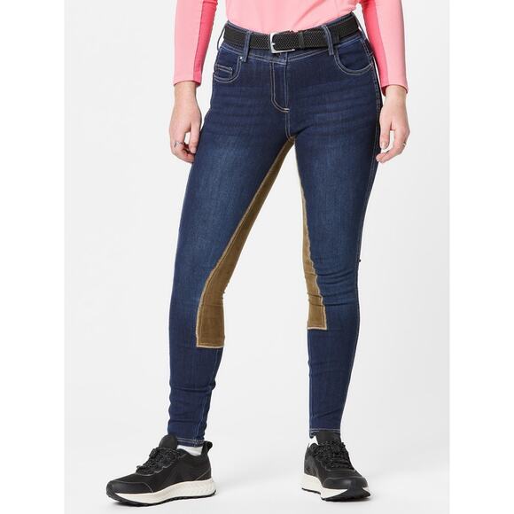 Goode Rider Equestrian Jeans Full Seat Breech High-Rise 28x25.5 Horse Riding - Picture 3 of 15